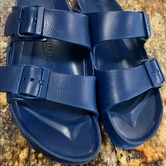 Birkenstock Arizona Blue Size 39 8 1/2 - 9 narrow - Picture 6 of 8